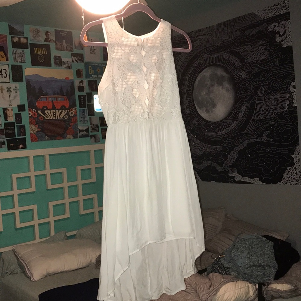White dress